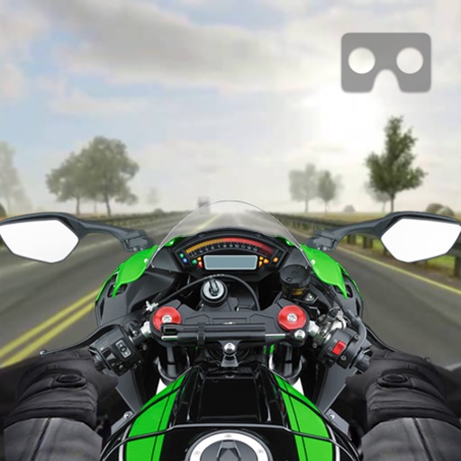 VR Traffic Bike Racer - Bike Racing Game pro icon