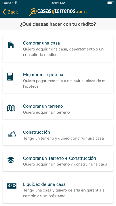 How to cancel & delete Casas y Terrenos Calculadora Hipotecaria from iphone & ipad 2