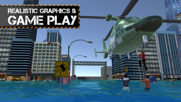 City Helicopter Rescue Simulator & Flight Sim Game