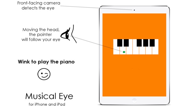 Musical Eye for Disabled - Eyetracking T