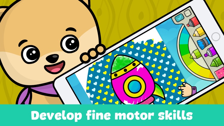 Kids coloring book - games for boys and girls free