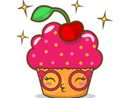 Sweet Cupcake Sticker
