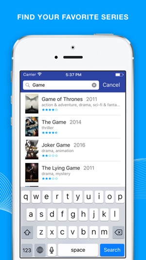 TVShows - Free TV Series Calendar Watch Tracker(圖1)-速報App