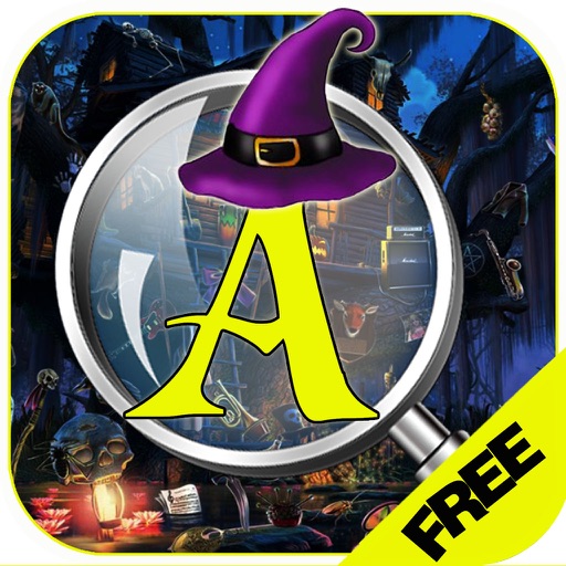 Free Hidden Objects:Big Home Halloween Alphabets icon