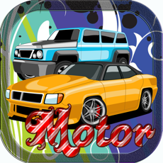 Activities of Motor Cars & Truck Color Puzzle Match Skills Quiz
