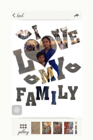 Photo Craft Letter Fx - Add Masking Letter and Shapes on your Pic and share it with your friends screenshot 3