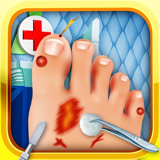 Foot Doctor Nail Spa Salon Game for Kids Free iOS App