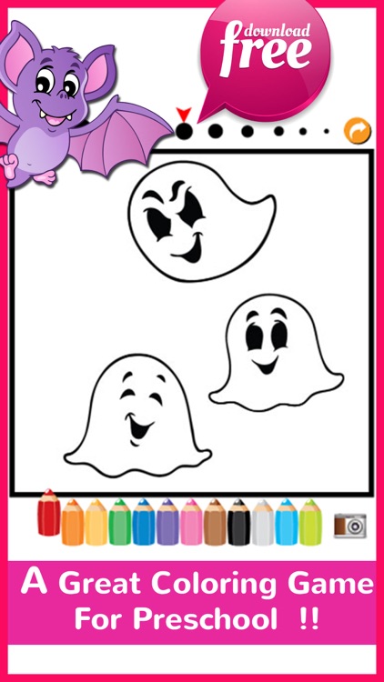 Halloween Coloring Book Free For Kids And Toddlers
