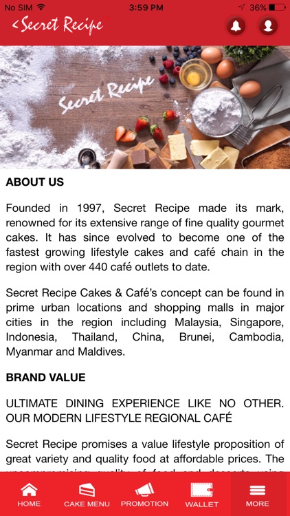 Secret Recipe Malaysia screenshot-3