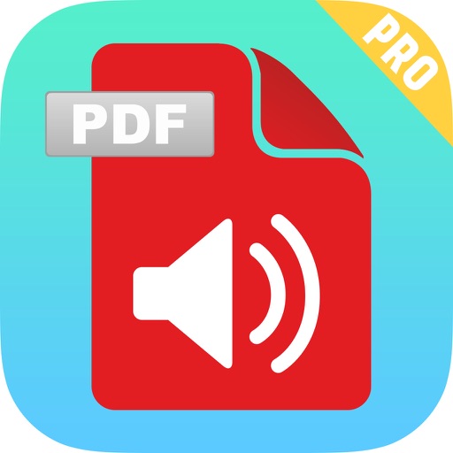 PDF eBook Reader, Text to Speech Aloud Viewer icon