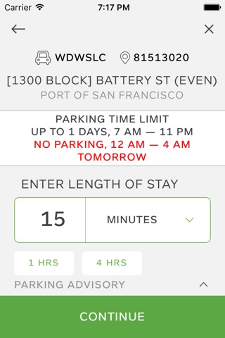 PayByPhone Parking screenshot 4