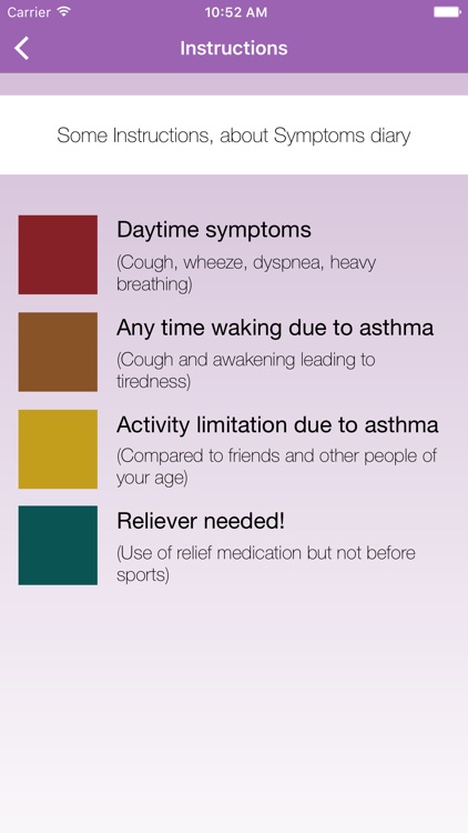 Asthma-Diary