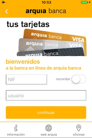 Arquia Banca screenshot 2
