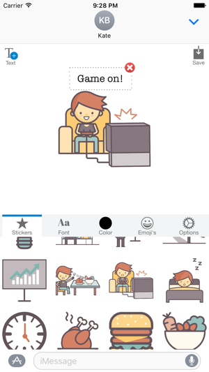 Working Man - MYOSE - Make Your Own Sticker Emoji(圖4)-速報App