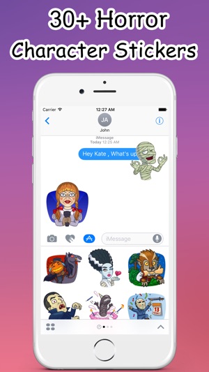 Halloween Horror Emoji Stickers - for iMessage(圖2)-速報App