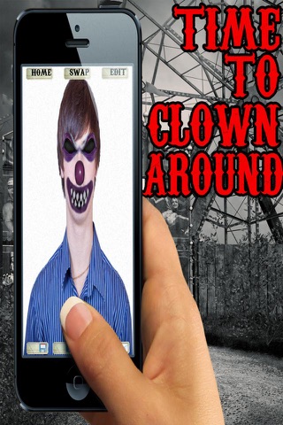 Clown Face - Scary Face Booth screenshot 4