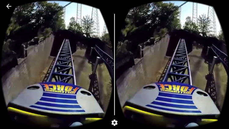 Roller Coaster - Millennium Force Virtual Reality 360 Degrees screenshot-3