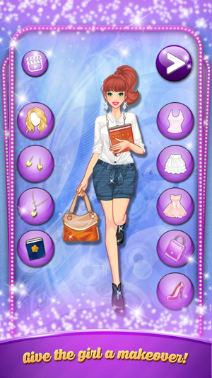 College Girl: Dress Up Game For Girls(圖2)-速報App