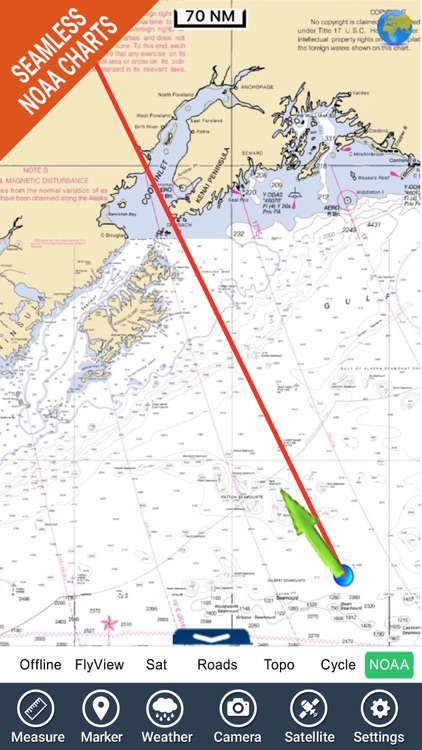 Boating Alaska South West GPS maps sailing charts