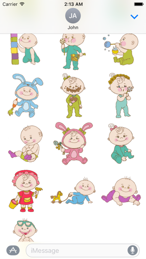 Baby Cute Sticker Pack 02(圖2)-速報App