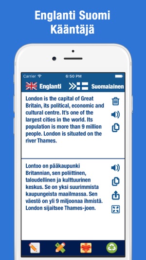 Suomi Englanti Kääntäjä & Sanakirja App Storessa
