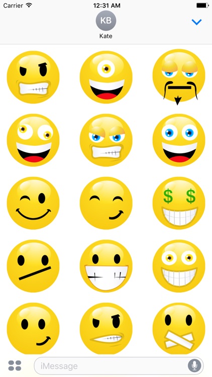 Emoticons Stickers 3