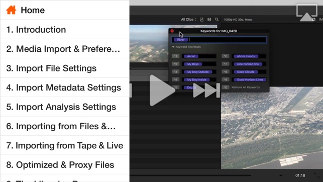 FCPX Clips Import & Organize(圖2)-速報App