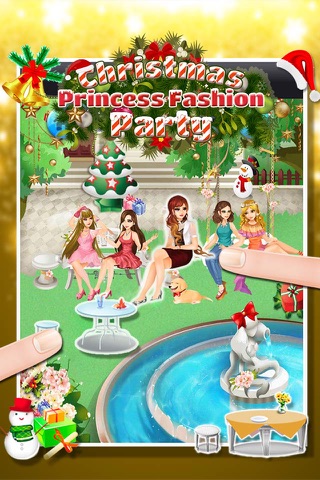 Princess Christmas Party - Fashion Girls Salon screenshot 2