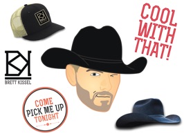 Country superstar Brett Kissel wants you to country up your conversation with his animated sticker pack