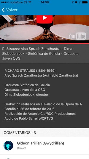 Orquesta Sinfónica de Galicia(圖3)-速報App