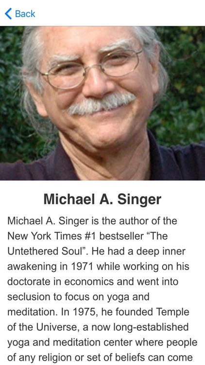 The Untethered Soul - Michael A Singer Meditations