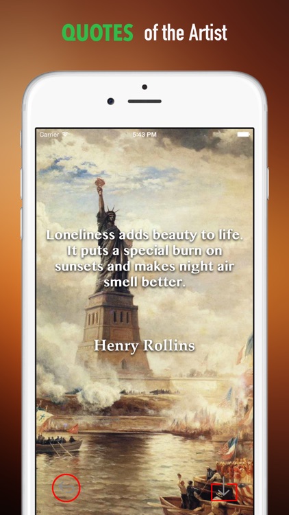 World Wallpapers HD: Quotes Backgrounds with Art Pictures screenshot-3