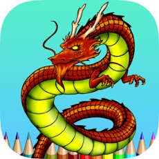 Activities of Coloring Book Dragon HD