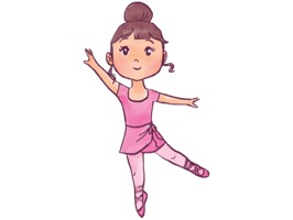 Cute Ballerina Stickers for iMessage contains lots of beautiful ballerina stickers which you can place to your messages to make them totally fun and adorable