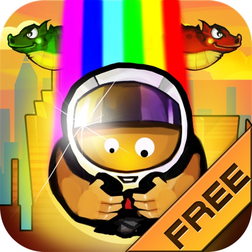 Bounce on 2 The Trampoline: A Bouncy futurama with Dragons - FREE iOS App