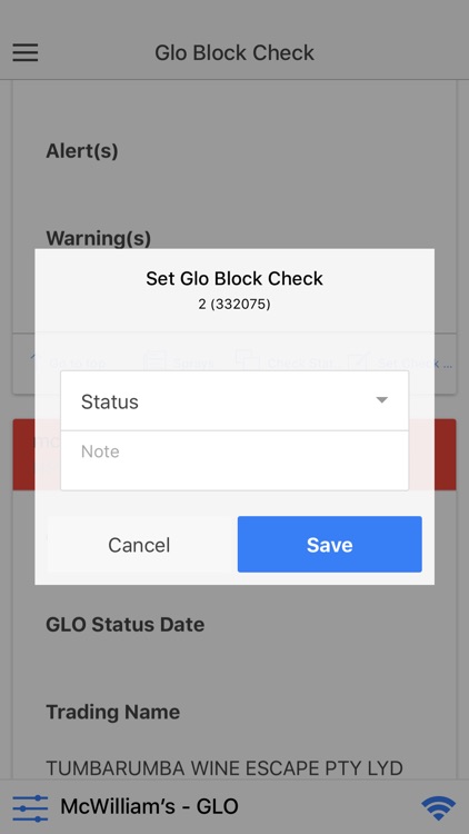 Grapeweb - McWilliam's screenshot-4