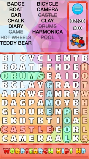 WordSearch Kids HD(圖3)-速報App