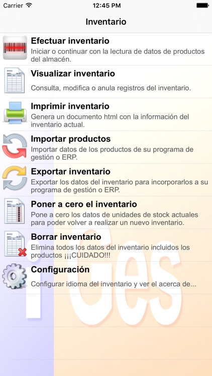 Simple Inventario