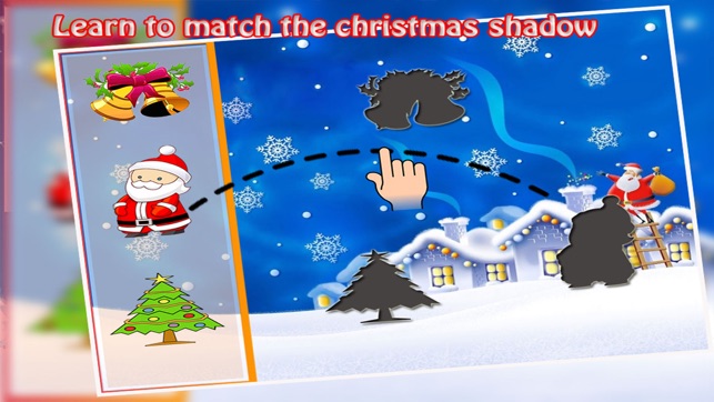 Christmas Puzzle Game - Shadow Matching 