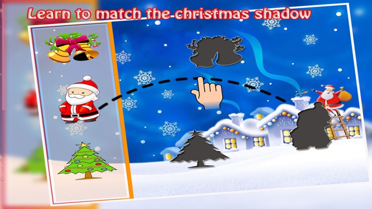 Christmas Puzzle Game - Shadow Matching For Kids