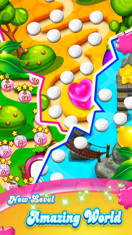 Candy Gems - New Best Match 3 Puzzle Game screenshot-3