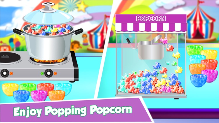 Rainbow Popcorn Maker Pro - Kids Movie Night Snack by Faizan Khalid