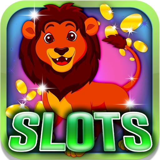 Animal King Slots: Play against the lion dealer iOS App