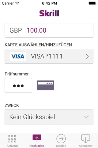 Skrill - Pay & Send Money screenshot 3