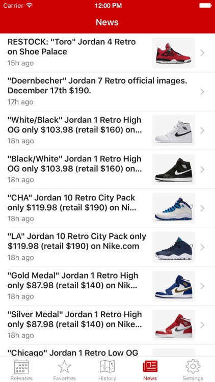 J23 - Jordan Release Dates and History screenshot-3