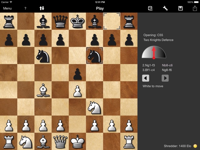 Shredder Chess for iPad