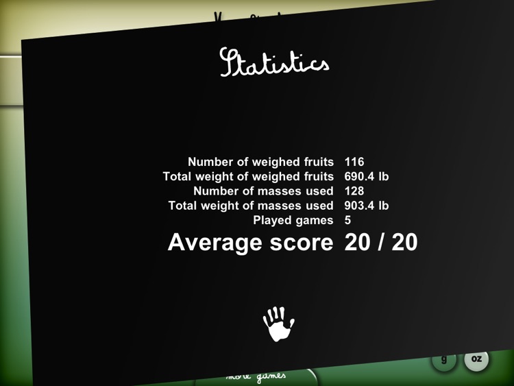 My first weighing exercises HD screenshot-4