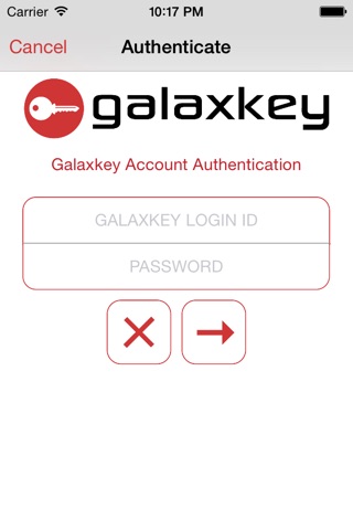 Galaxkey screenshot 2