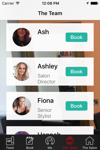 Ashley Clarke Salon screenshot 2