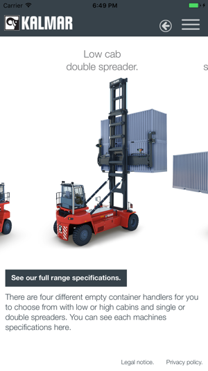 Kalmar Empty Container Handlers(圖2)-速報App